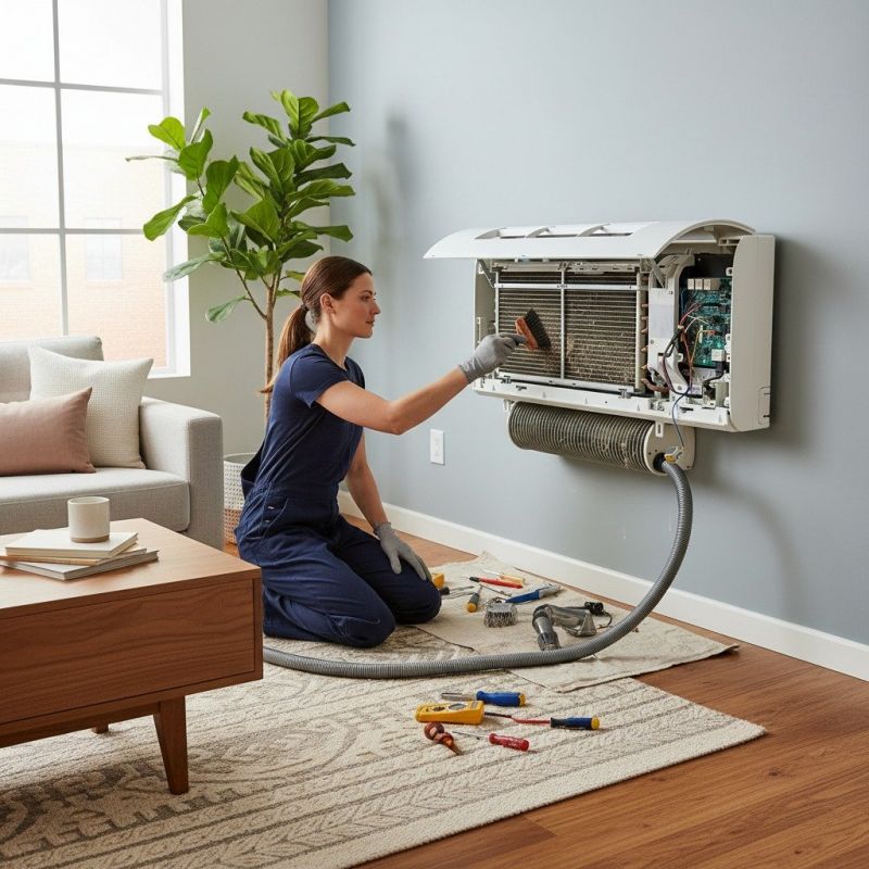 Local Mini Split Repair pros at work