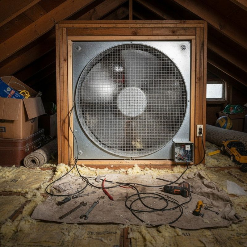 Attic Exhaust Fan Repair in Provo, UT