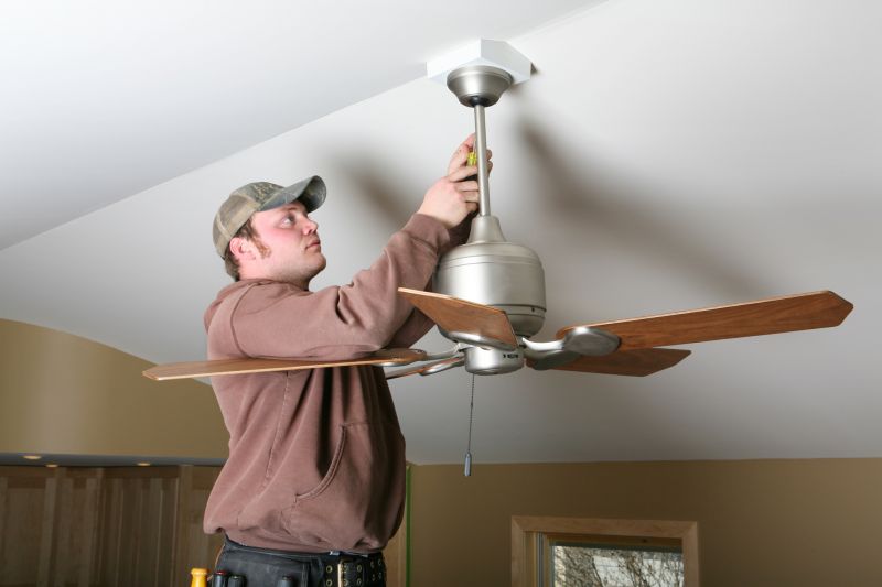 Ceiling Fan Mounting in Overland Park, KS