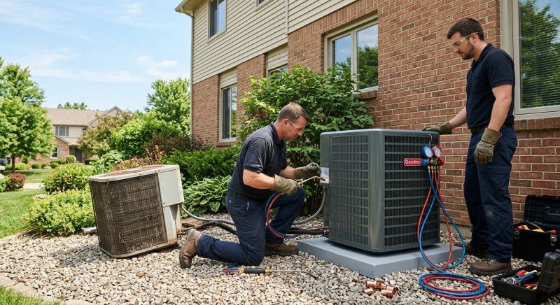 Central Heating Replacement in Kansas City, MO