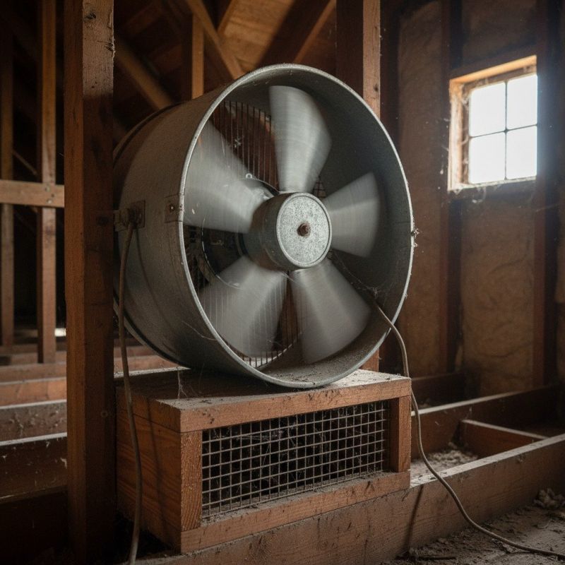 Solar Exhaust Fan Installation in Heber City, UT